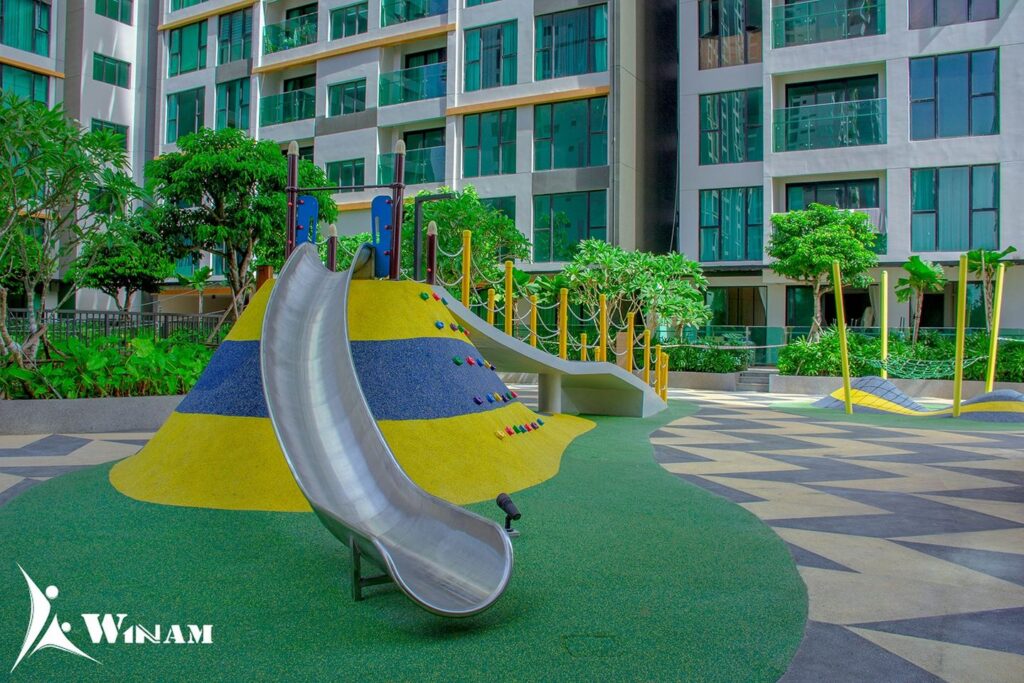 WINAM playground and EPDM sports surfacing project 12